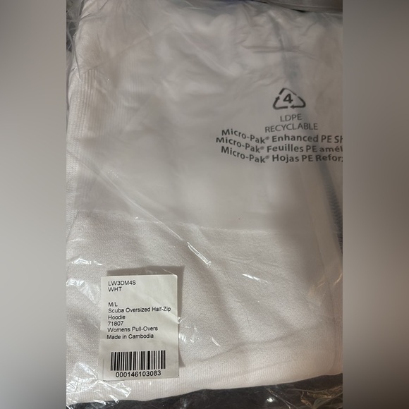 G-Lululemon Scuba Oversized Half Zip hoodie - Picture 5 of 5